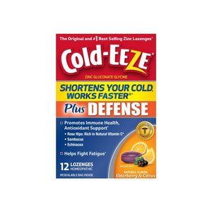 2 Cold-EEZE Plus Defense‎ Cold-Shortening Lozenges